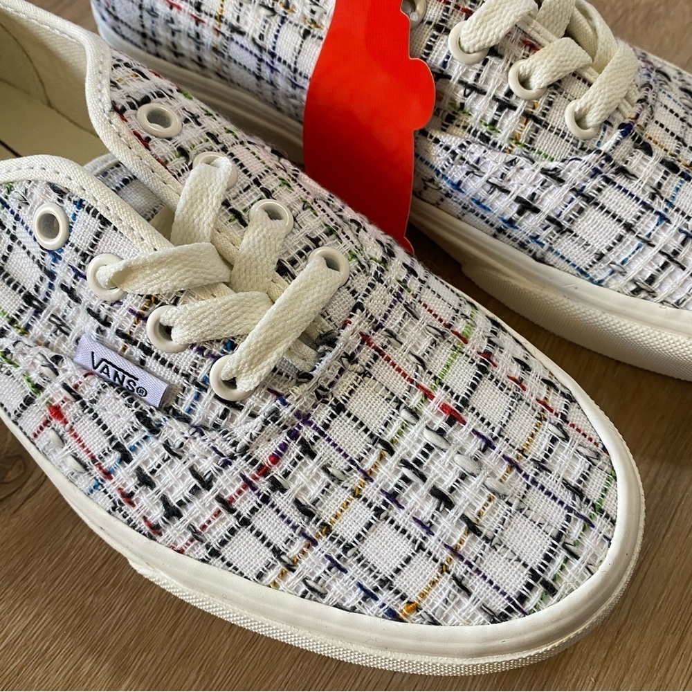 Vans Tweed Low Top Sneakers Multicolor cream white - Picture 5 of 5